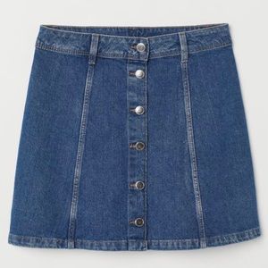 Denim skirt
